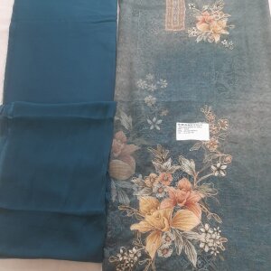 cotton suit/item no - 001/blue in colour