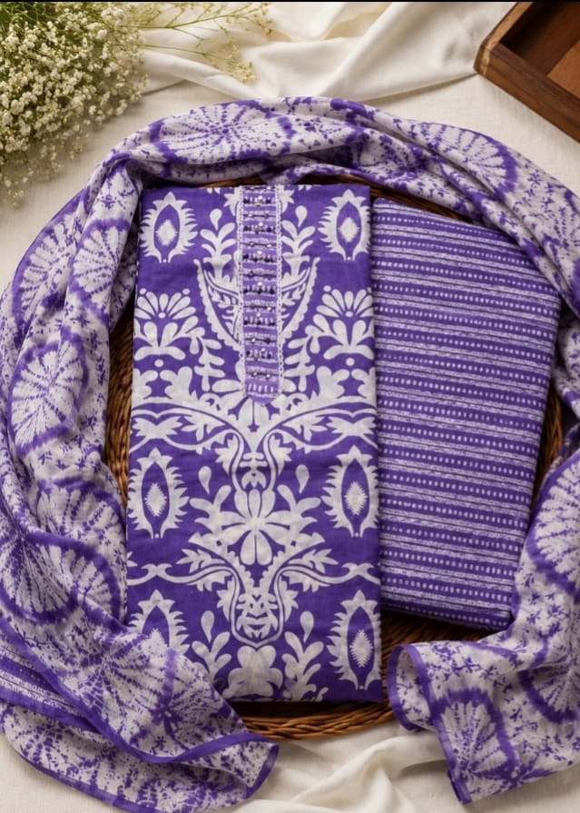unstitched suit item no 124